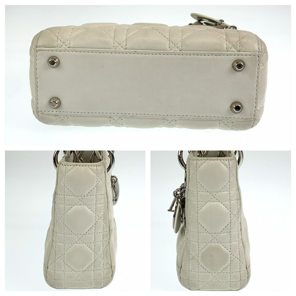 Dior Dior Lady Dior Leather Handbag Leather Handbag - Picture 5 of 9